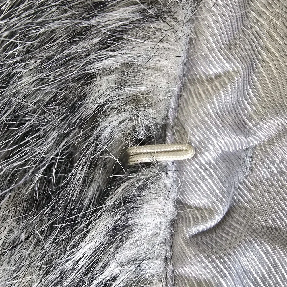 Banana‎ Republic Faux Fur Vest Coat Jacket Womens Medium Sleeveless Lined Boho